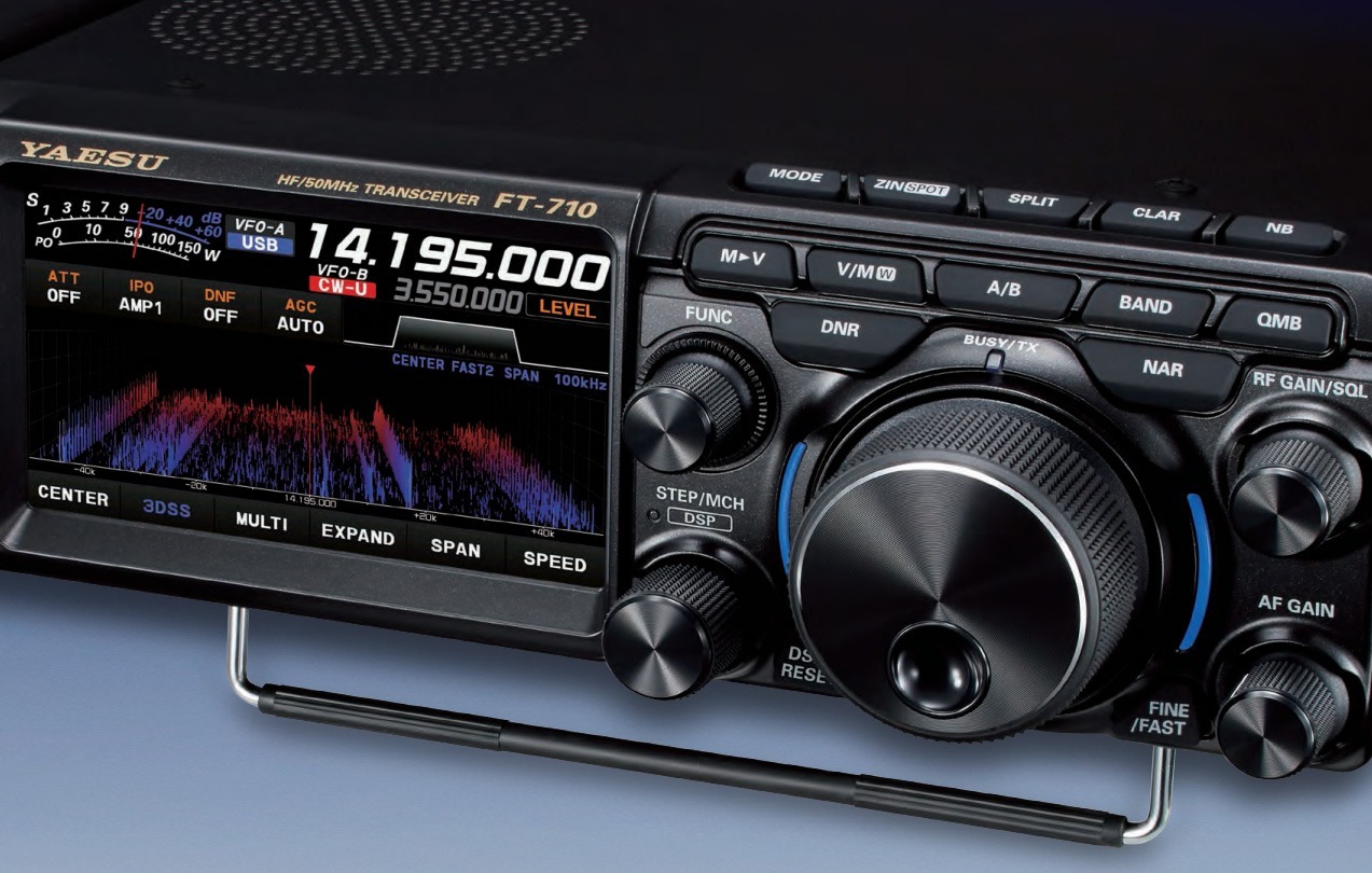 Yaesu FT 710 tcvr