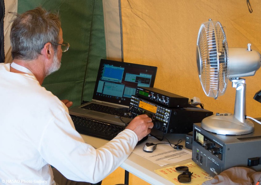 Pista operating RTTY