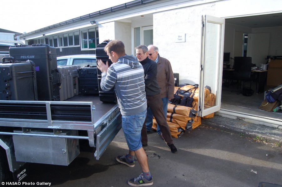 Brett Gene Pista loading truck for delivery to boat   3 Brett Gene Pista loading truck for delivery to boat   3