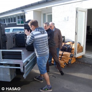 Brett Gene Pista loading truck for delivery to boat   3