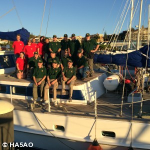 Entire TX3X Team and Evohe Crew the night before departure