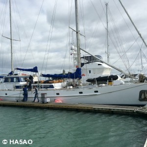 First day loading the Radios on the Evohe in Auckland