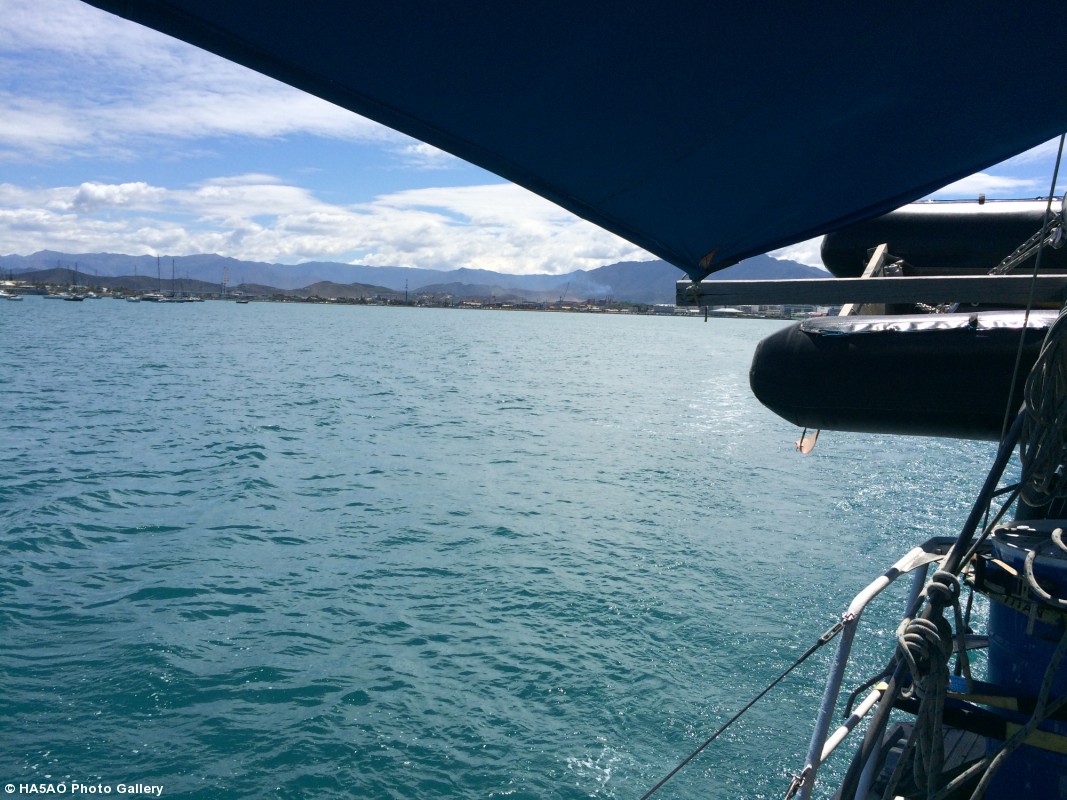 Leaving Noumea for Chesterfield Island