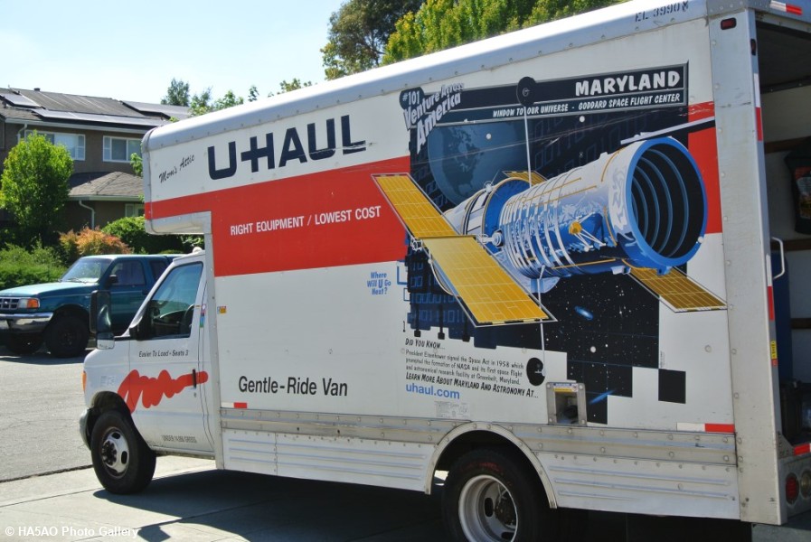 Moving   U Haul Truck