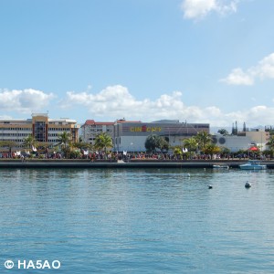 Part of Noumea as seen from the Evohe