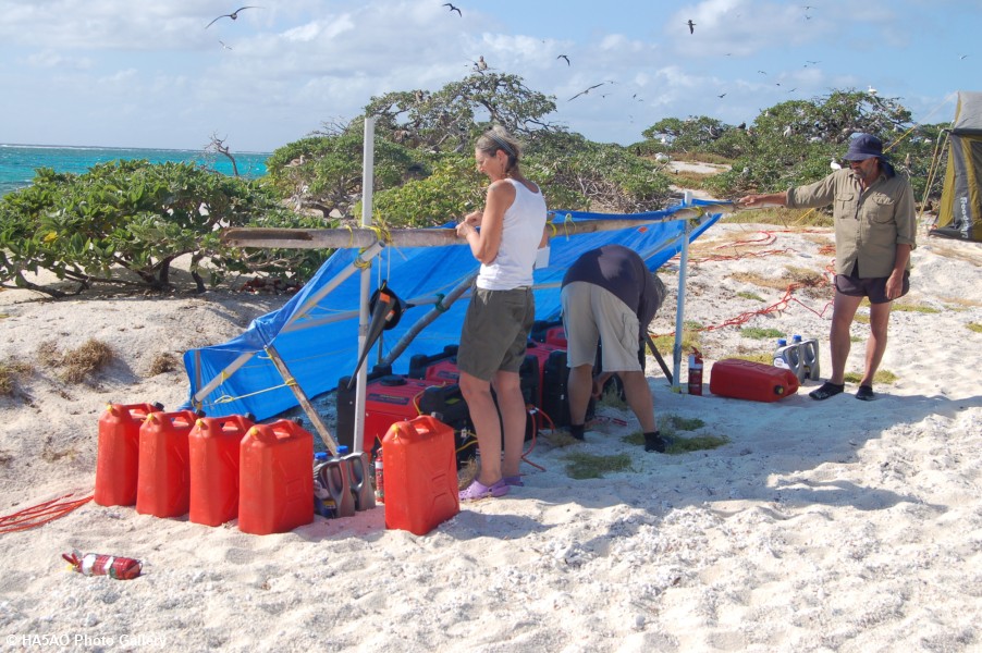 Allison   Ray make sure the generator tent is secure