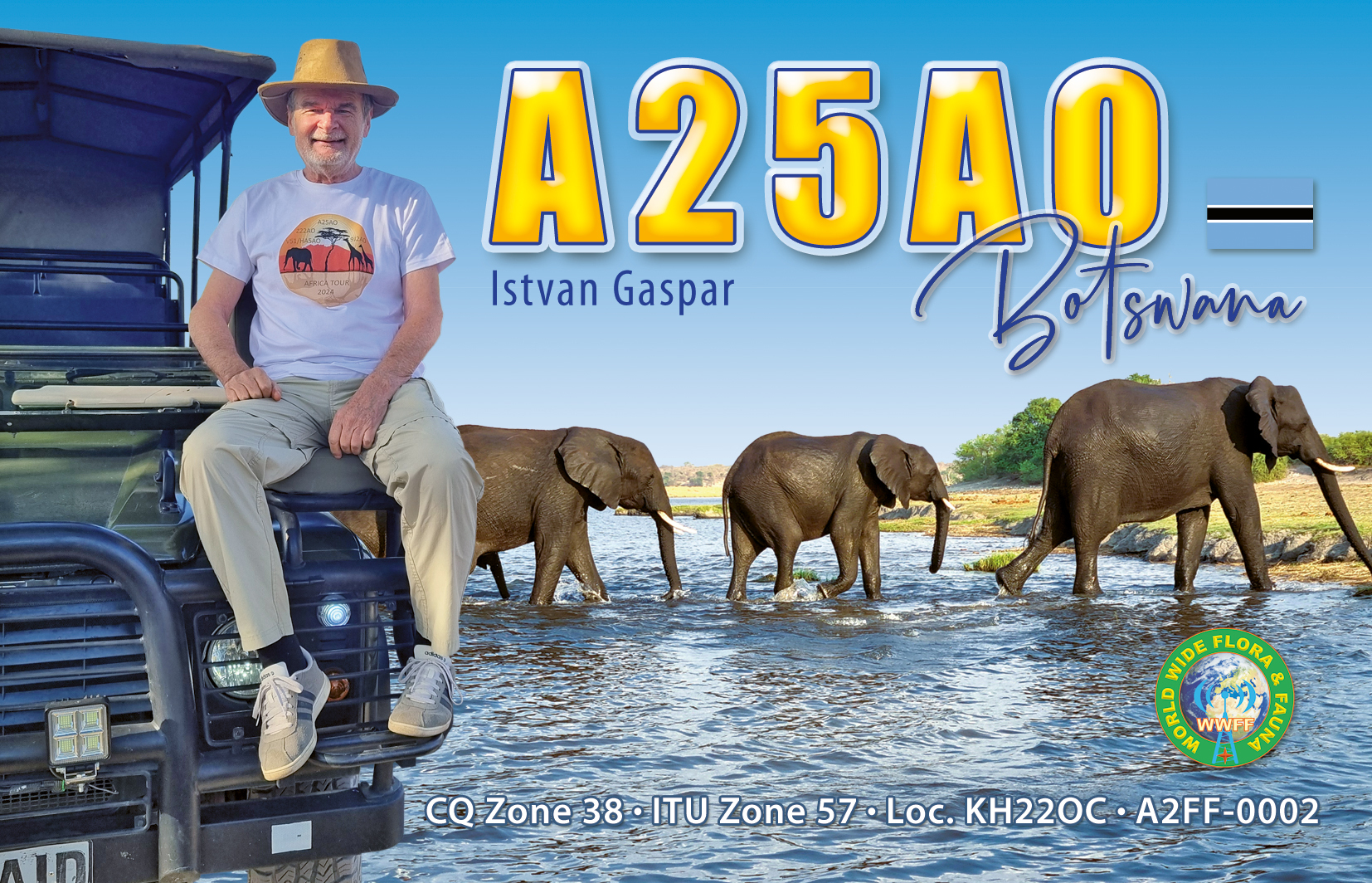 QSL status, Africa Tour 2024, PR #2