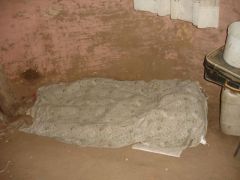 Their bed in August 2009 